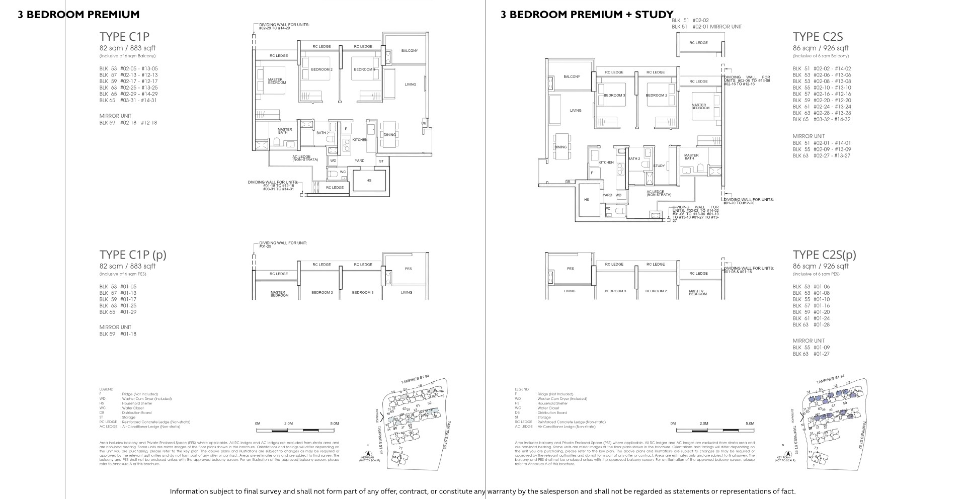 3 Bedroom Layout